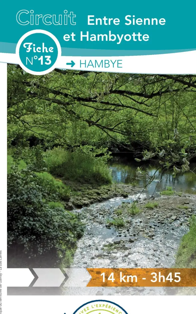 Hiking trail between Sienne and Hambyotte