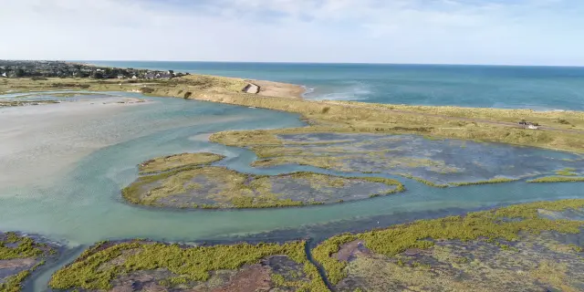 Havre de Geffosses vu du ciel