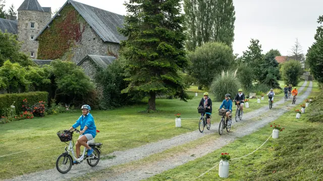 Promenade en vélo électrique