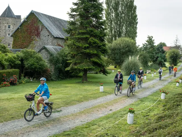 Promenade en vélo électrique