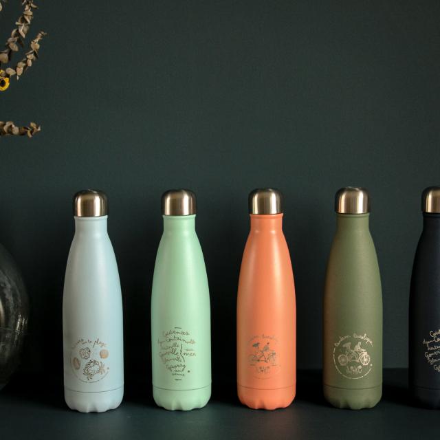 Gourdes Qwetch de la boutique de Coutances Tourisme