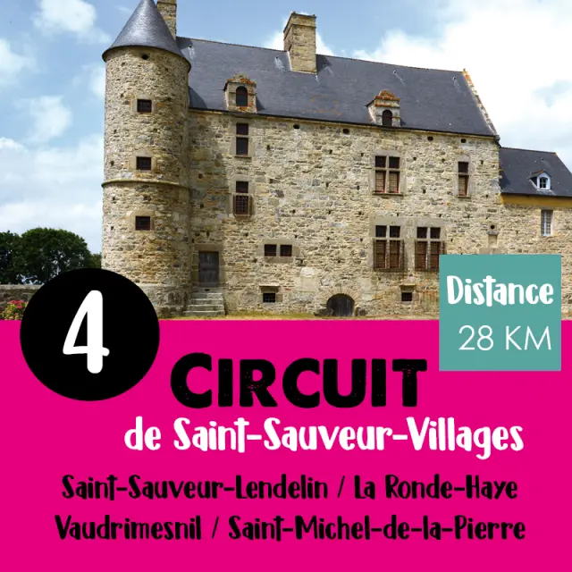Stone castle with a 28 km circuit