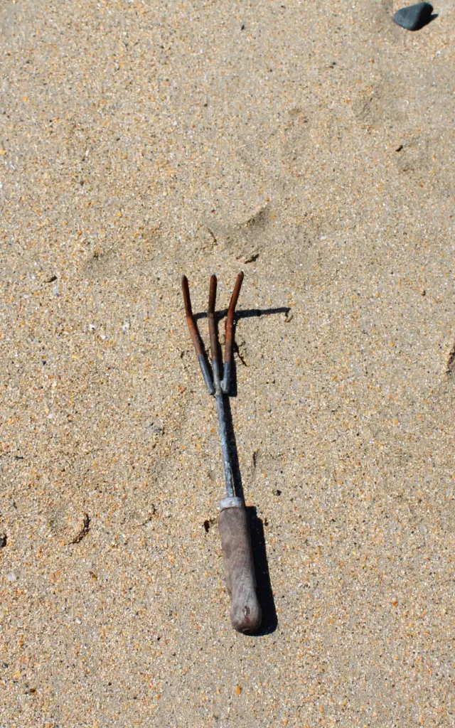 Griffe pour la pêche a pied à Annoville