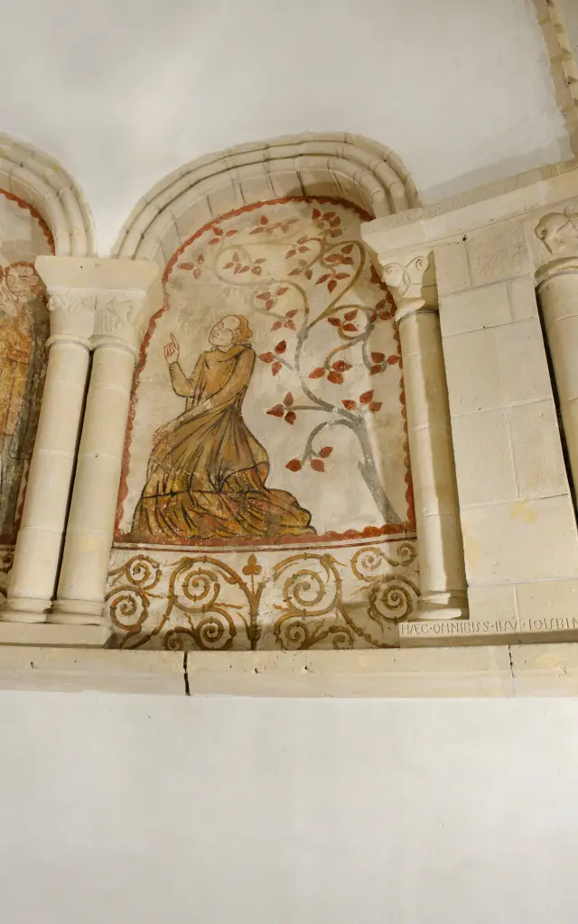 Peintures à l'église de Savigny