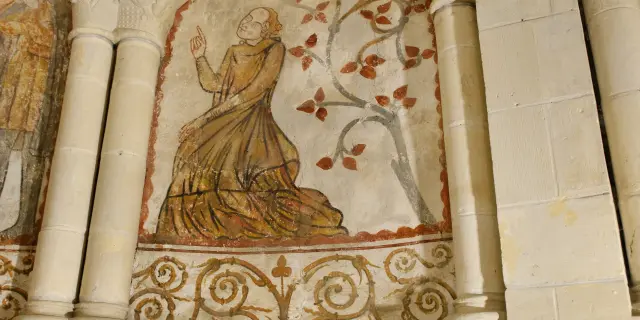 Peintures à l'église de Savigny