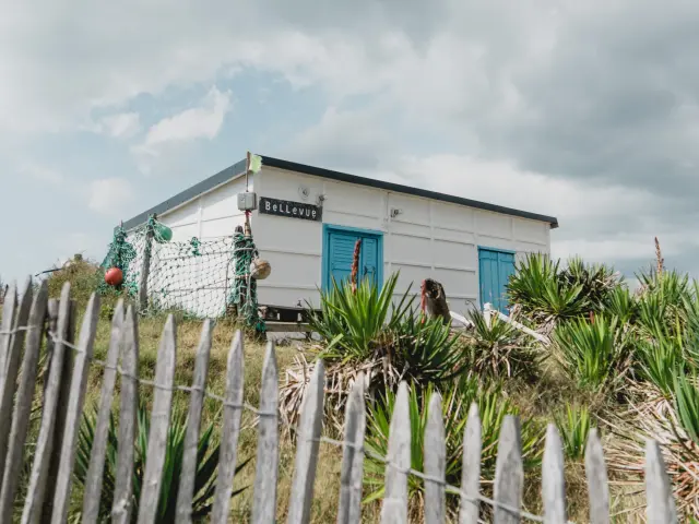 Cabane Bellevue à Blainville sur Mer