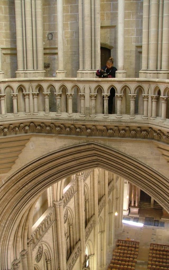 Visite des parties hautes de la cathédrale