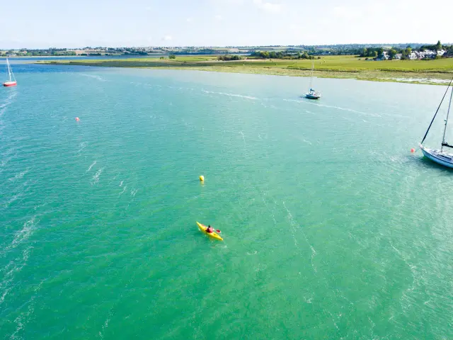 Havre de Regnéville sur Mer, Kayak et bateau