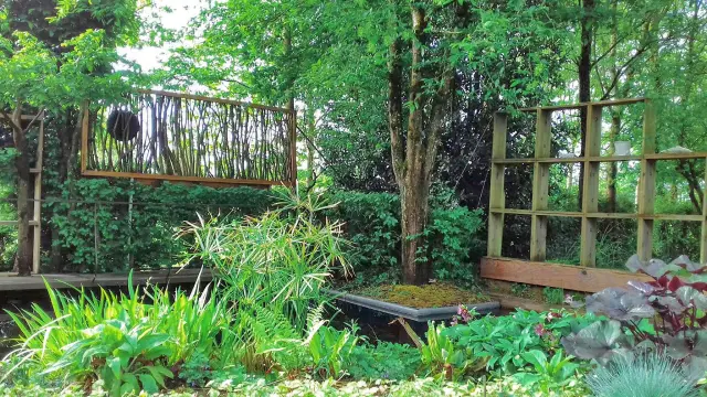 Jardin du revers