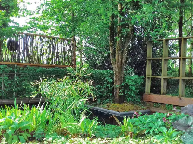 Jardin du revers