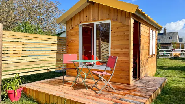 Chambres d'hôtes insolites - les petites cabines à Gouville sur Mer