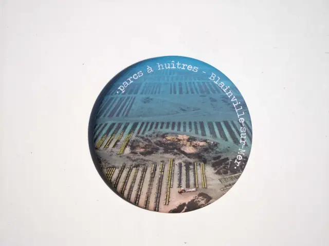 Magnet des Parcs à huîtres - Boutique souvenirs de Coutances Tourisme
