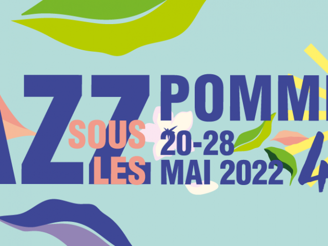 Affiche du festival Jazz sous les Pommiers 2022