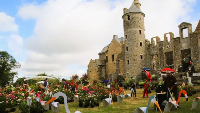 A propos de jardin au château de Gratot