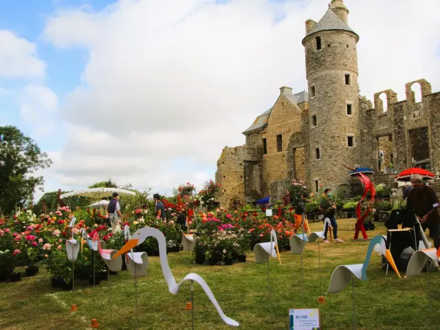 A propos de jardin au château de Gratot