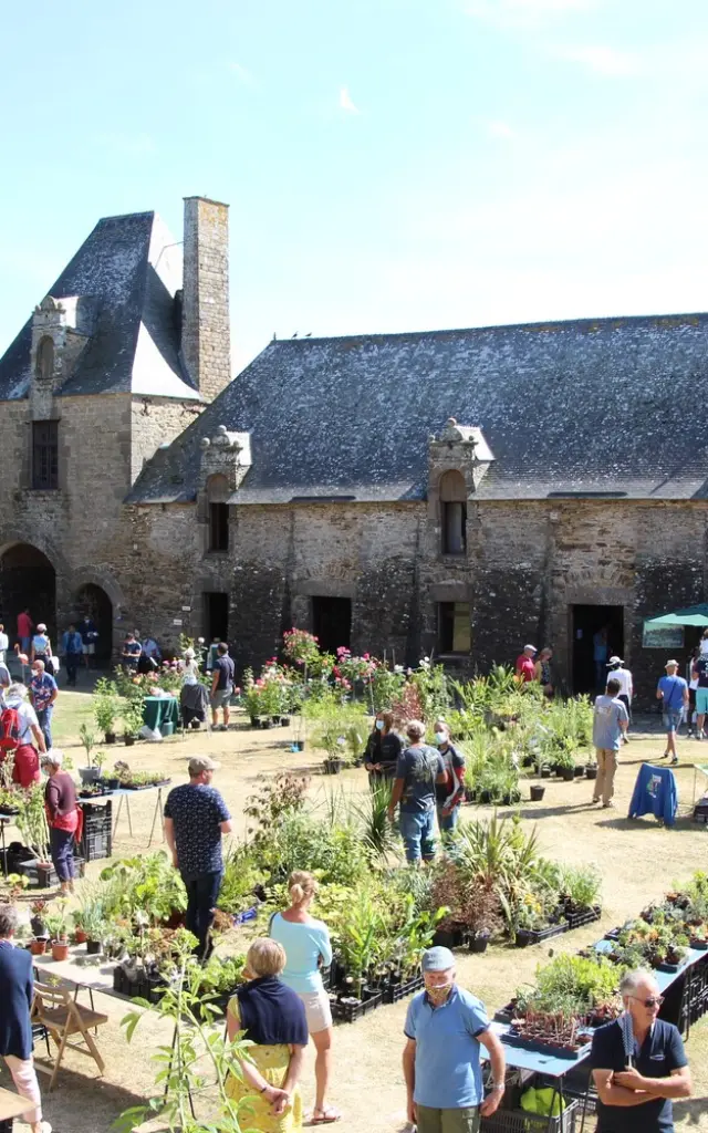 A propos de jardin au château de Gratot