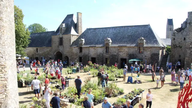A propos de jardin au château de Gratot