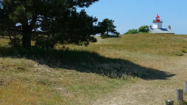 Sentier menant au phare de la pointe d'Agon
