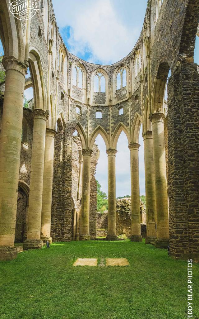Fond d'écran de l'abbaye de Hambye