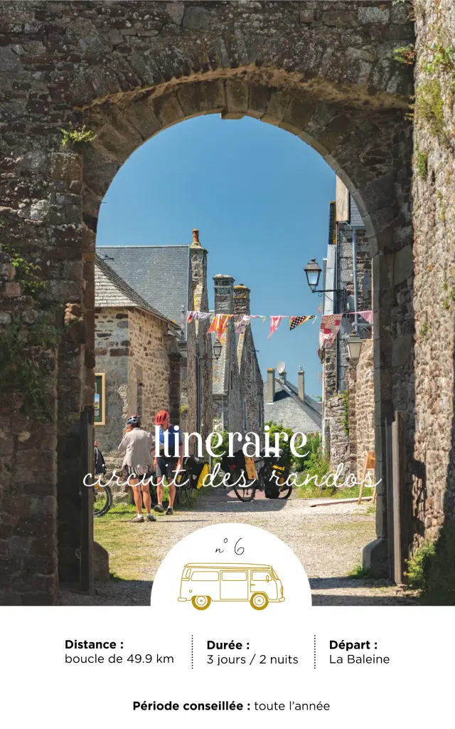 Couverture itinéraire camping-car N°6 de Coutances Tourisme