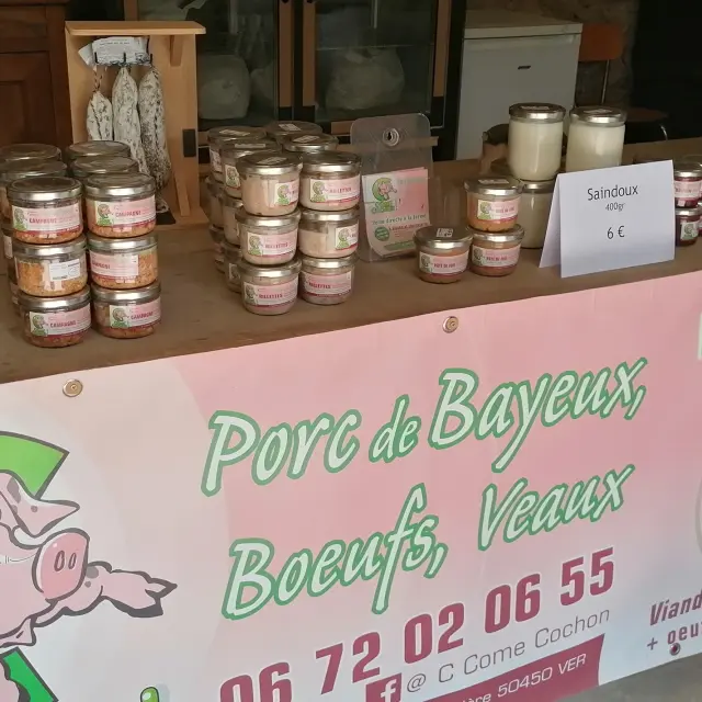 Etalage de C Come Cochon