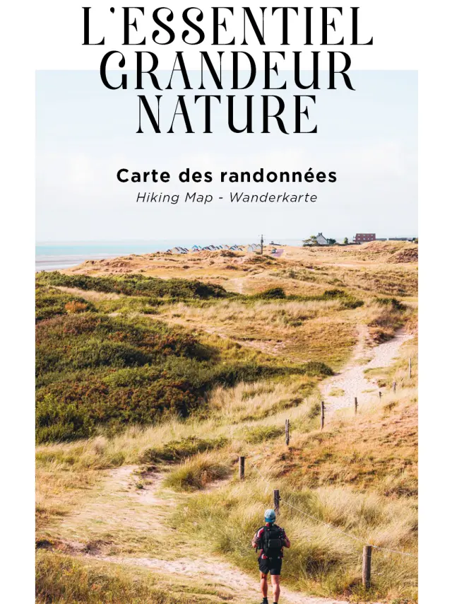 Carte générale des randonnées de Coutances Tourisme