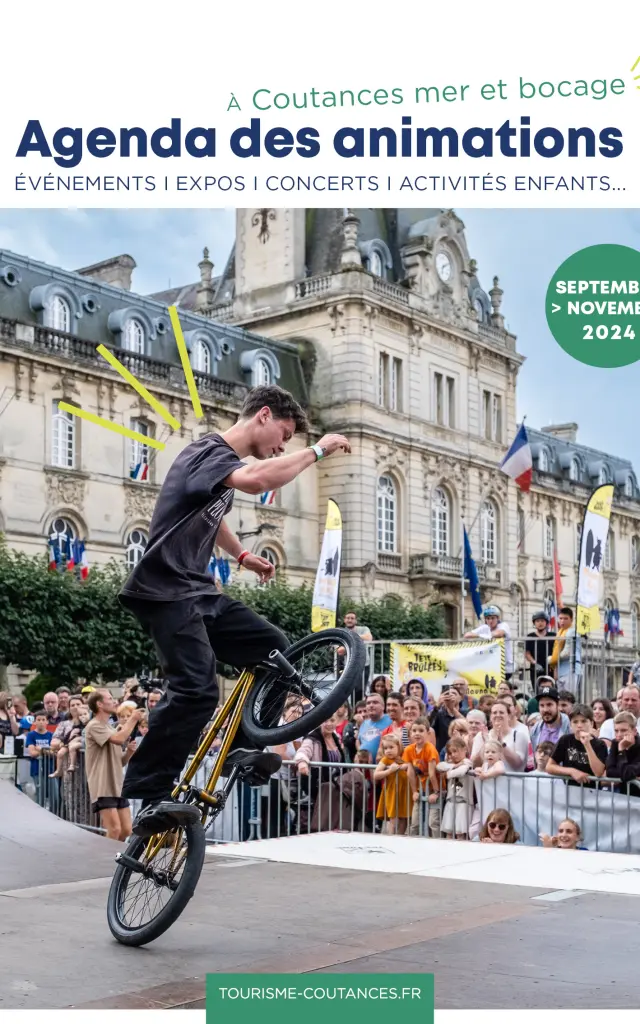 Couverture guide des animations coutances tourisme automne 2024