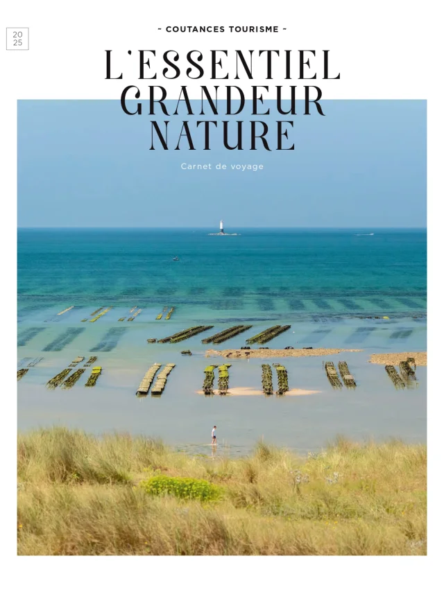 Couverture du carnte de Voyage de Coutances Tourisme