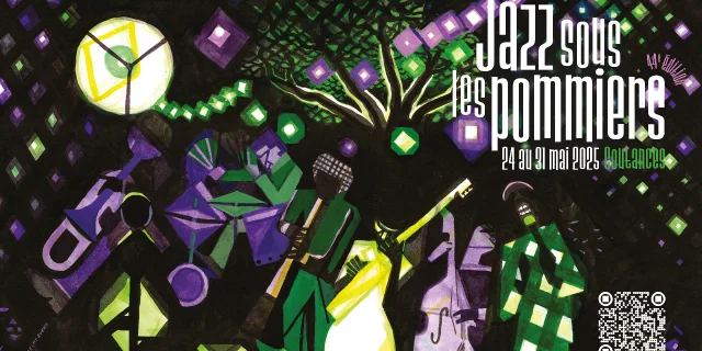 Affiche Jazz sous les pommiers 2025