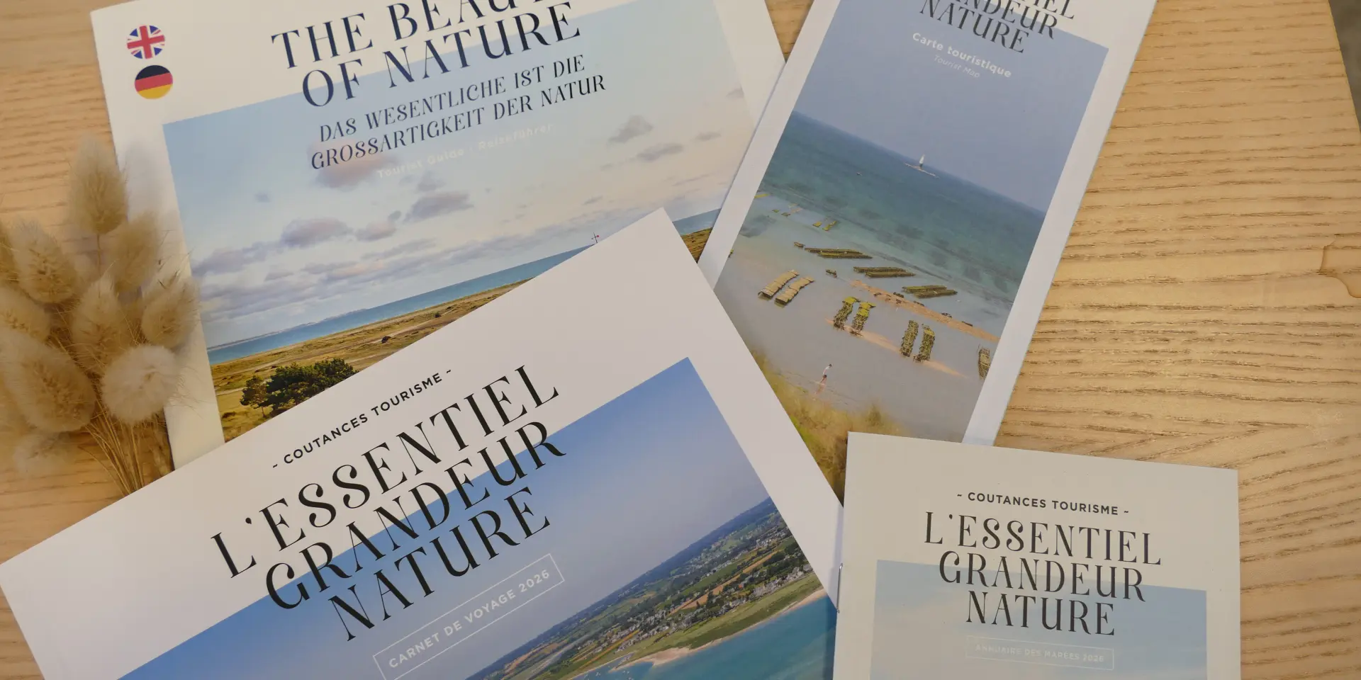Editions papier de Coutances Tourisme 2026