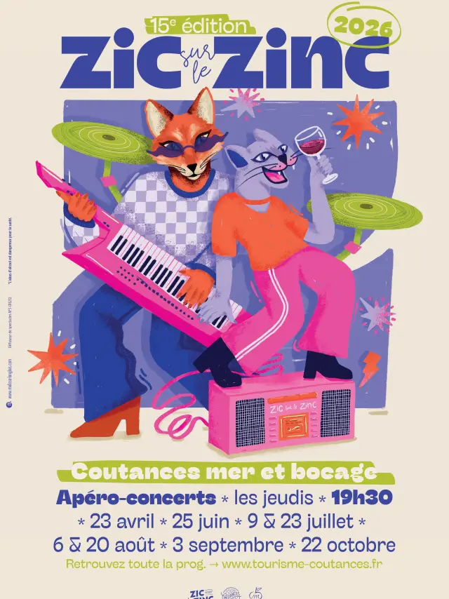 Affiche 2026 Zic sur le Zinc