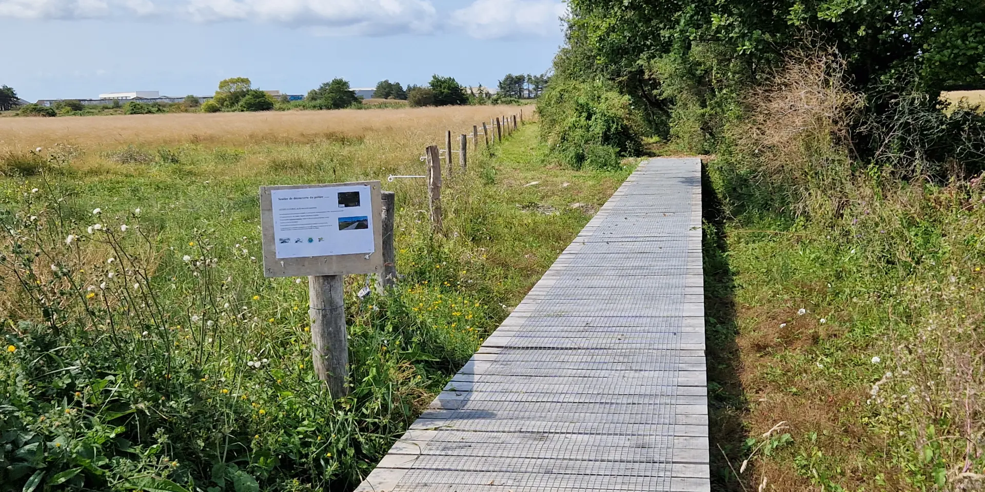 Chemin au Polder Blainville Sur Mer