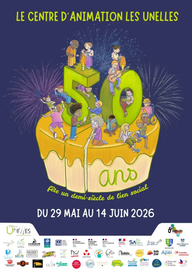 Affiche 50 Ans Unelles