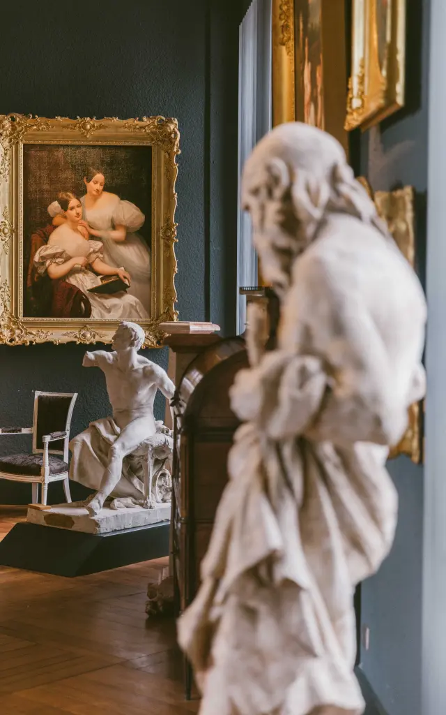 Une salle du Musee Quesnel Moriniere De Coutances