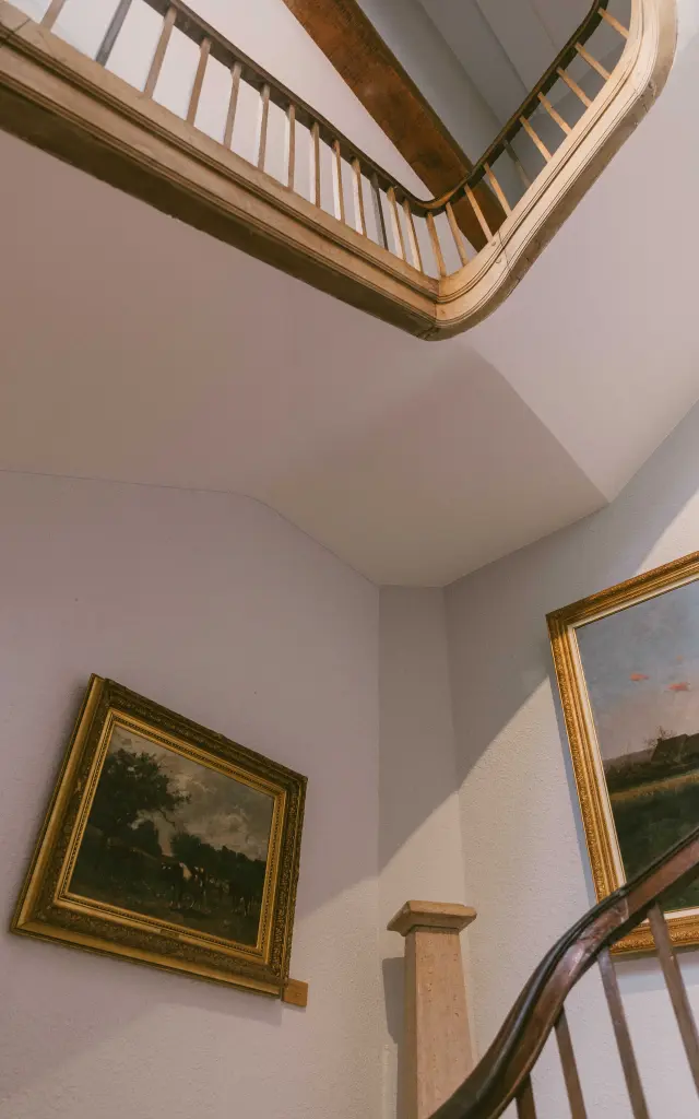 Escalier dans le Musee Quesnel Moriniere De Coutances