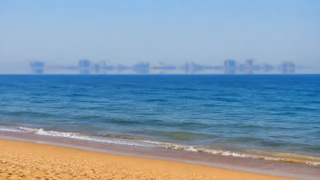 Fata Morgana Sur La Mer